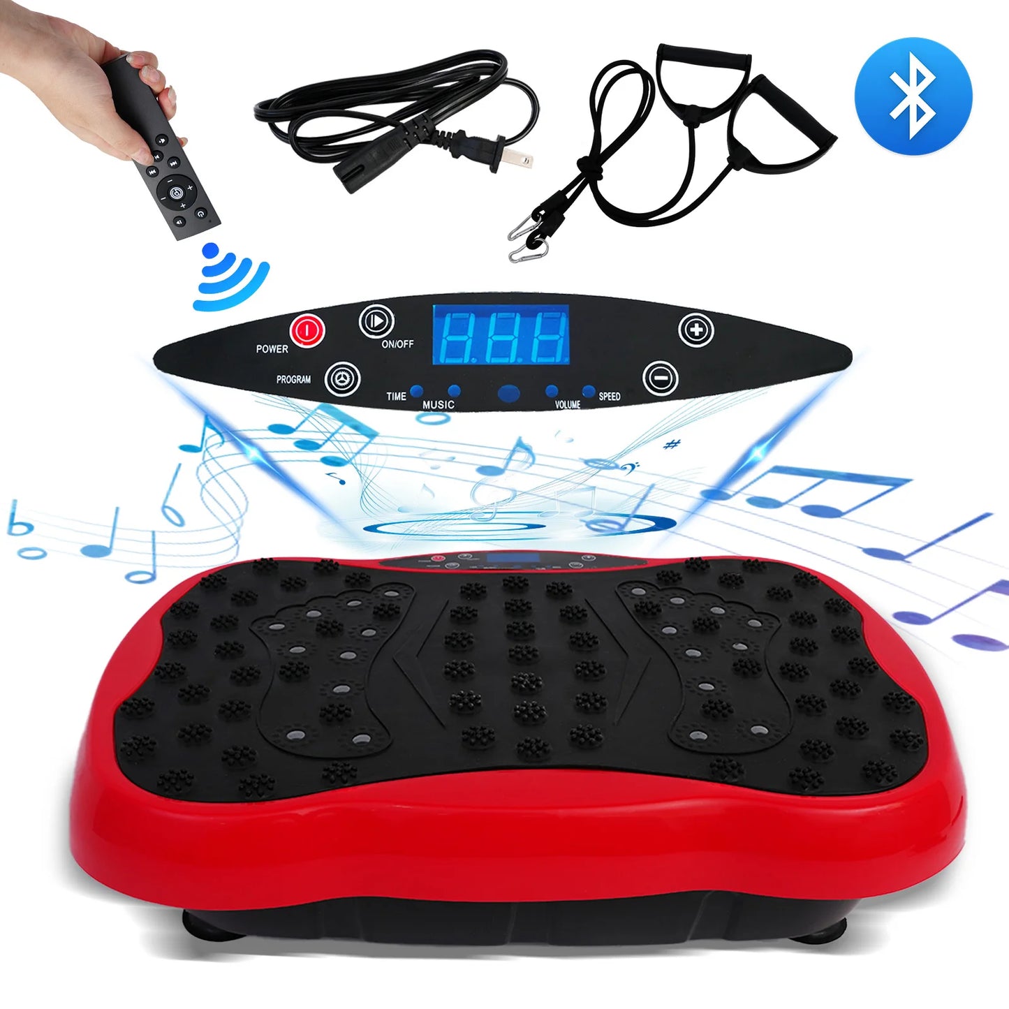 Full-Body Vibration Plate Weight Loss Remote Control