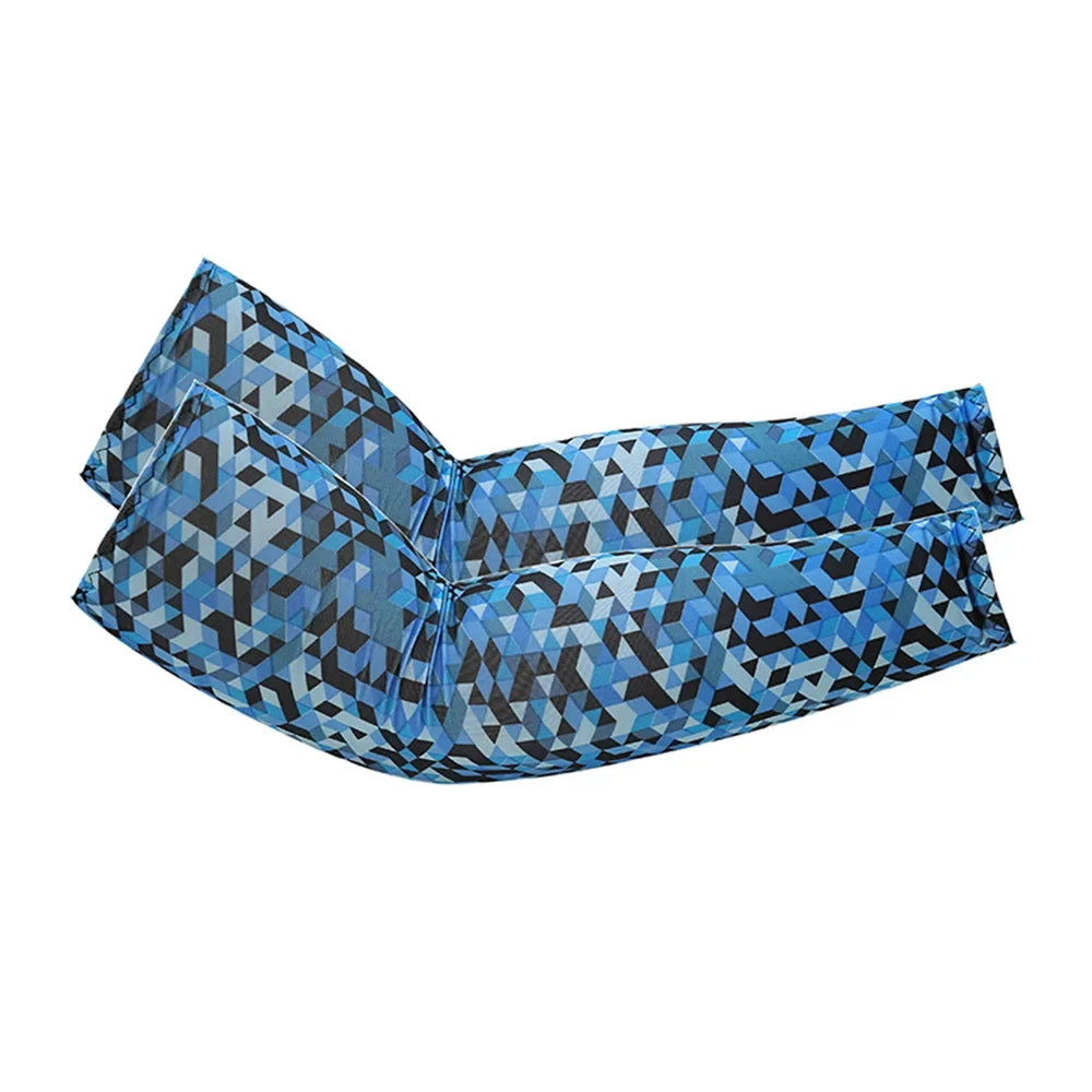2Pcs Cooling Arm Sleeves UV Sun Protection