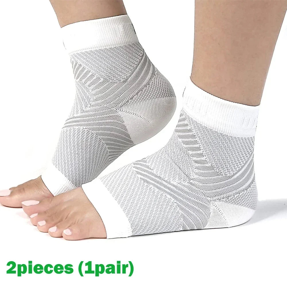 Plantar Fasciitis Splint Night Compression Sock Heel Supports