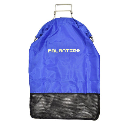Palantic Lobster Fish Catch Gear Nylon Game Bag Net with Squeeze Open Handle
