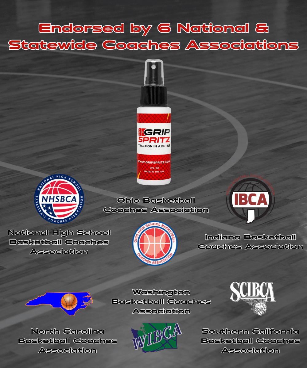 Grip Spritz Basketball Shoe Grip Spray — Year Round Bundle | 2 Bottles + Spritz Mitt