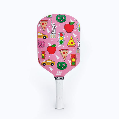 ARTI 16mm T700 Carbon Fiber "NEW YORK" Pickleball Paddle - USA Pickleball Approved