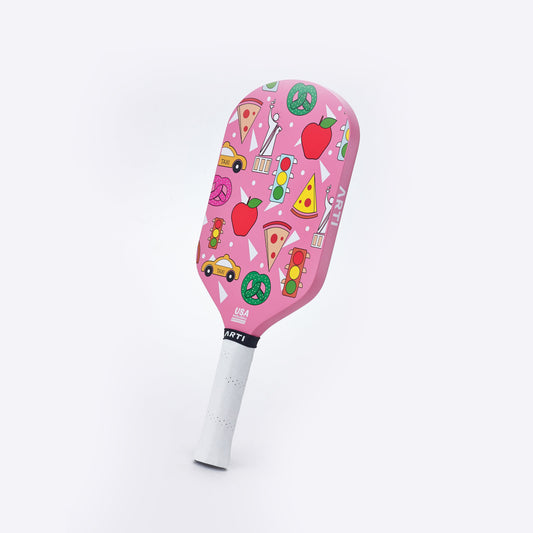 ARTI 16mm T700 Carbon Fiber "NEW YORK" Pickleball Paddle - USA Pickleball Approved