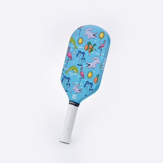 ARTI 16mm T700 Carbon Fiber "FLORIDA" Pickleball Paddle - USA Pickleball Approved