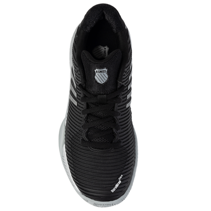 K-Swiss/Master Athletics Women's Hypercourt Express 2 Tennis Shoe (Black/Silver)