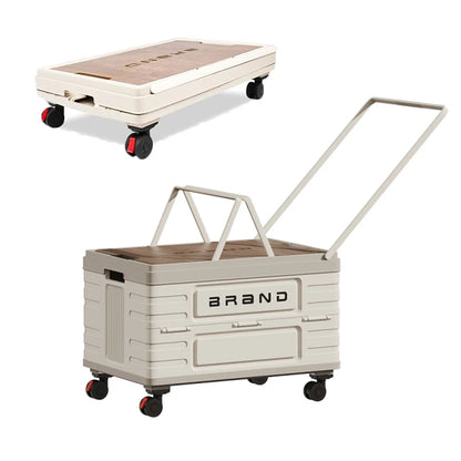Heavy-Duty Mobile Organizer with 4 Silent Wheels, Multi-Functional