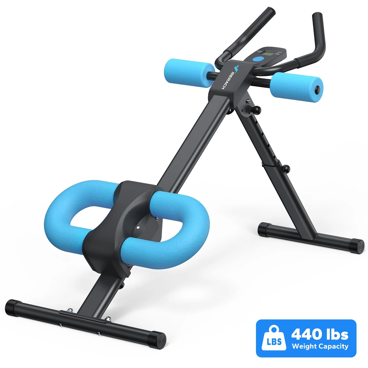 Ab Machine Adjustable Trainer Workout Foldable