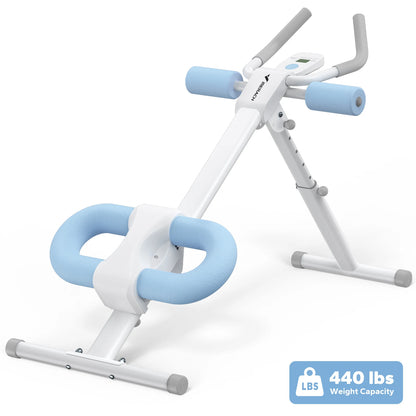 Ab Machine Adjustable Trainer Workout Foldable