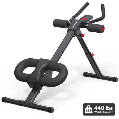 Ab Machine Adjustable Trainer Workout Foldable
