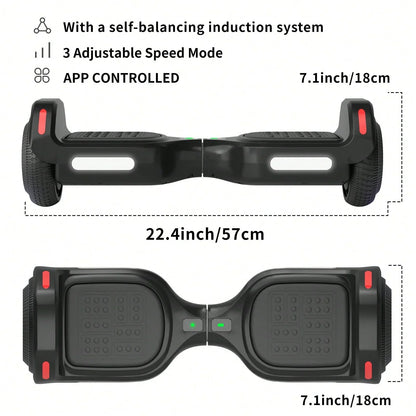 K2 Balance Bike Electric Scooter With LED Lights