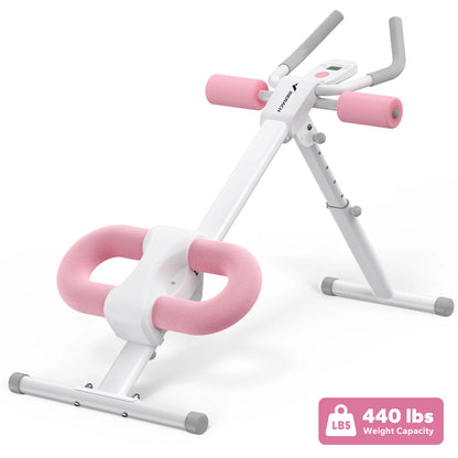 Ab Machine Adjustable Trainer Workout Foldable