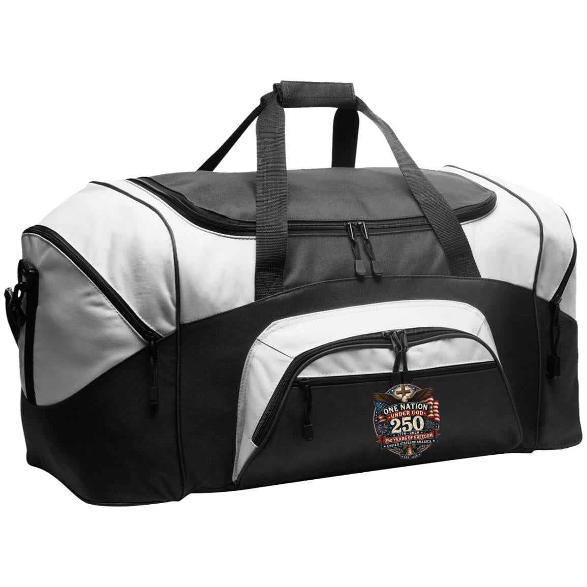 Sport Duffel One Nation Under God — 250 Years - Cross