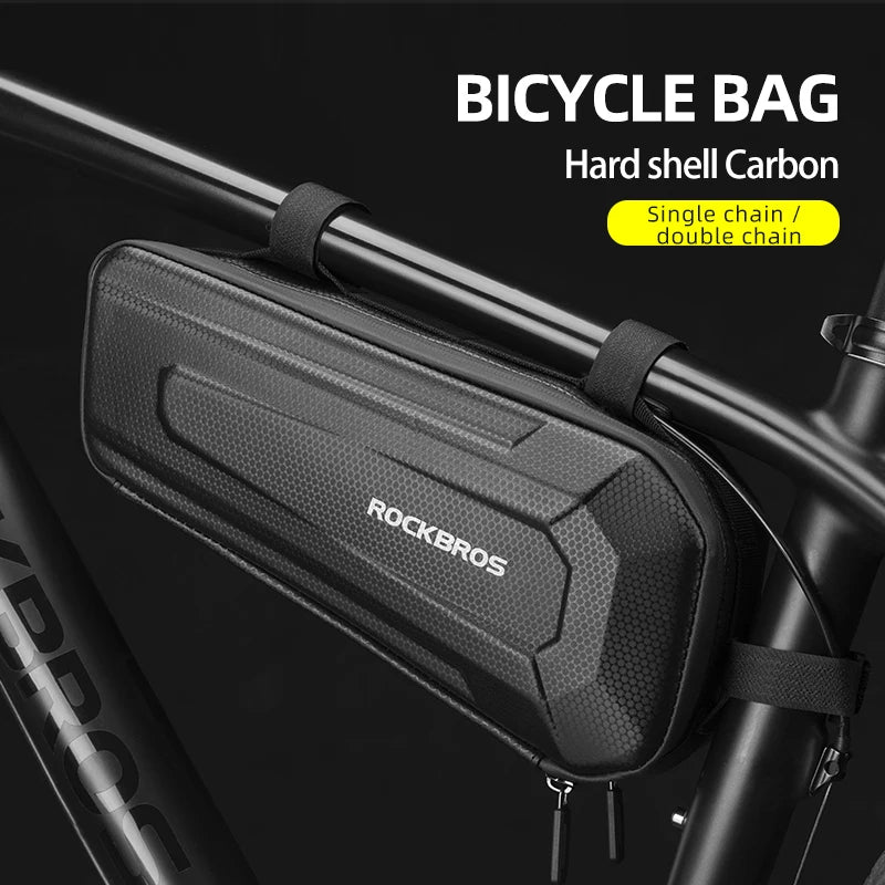 Bicycle Bag Hard Shell Waterproof Big Capacity