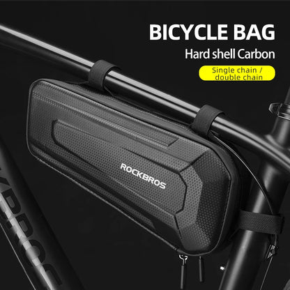 Bicycle Bag Hard Shell Waterproof Big Capacity
