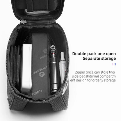 Bike Top Tube Bag Rainproof Cell Phone Touch Screen Bag