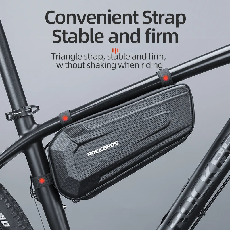 Bicycle Bag Hard Shell Waterproof Big Capacity