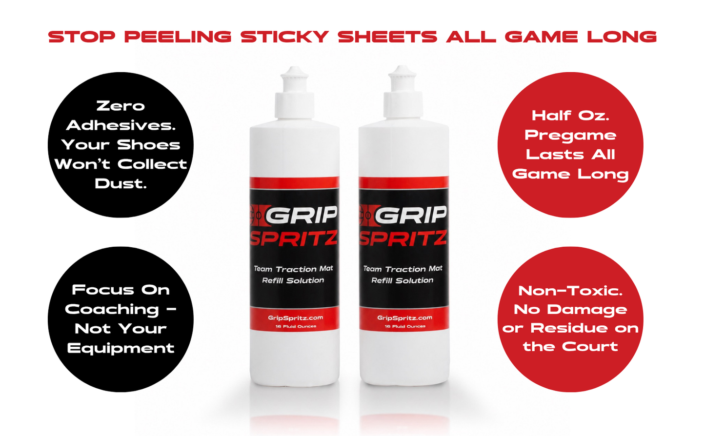 Grip Spritz Traction Mat | Courtside Basketball Shoe Grip Pad