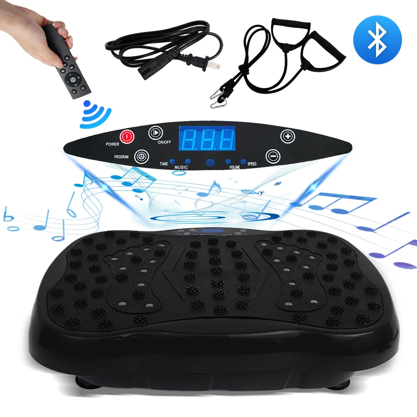 Full-Body Vibration Plate Weight Loss Remote Control