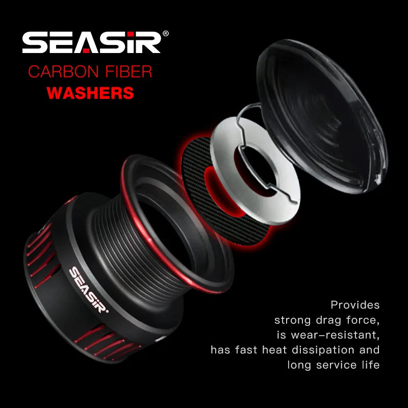 Spining Reel Ultralight Carbon Fiber Freshwater Saltwater Fishing