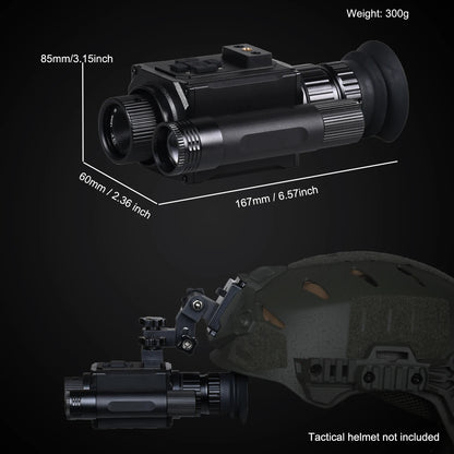 Helmet Night Vision Long-Distance Hunting Goggles Telescope