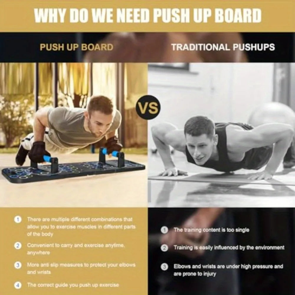 Push Up Board 56 Adjustable Angles for Full-Body Workouts