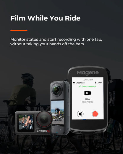 Touchscreen GPS Bike Computer Navigation Speedometer