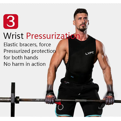 Weightlifting Wrist Straps Strength Training Non-slip