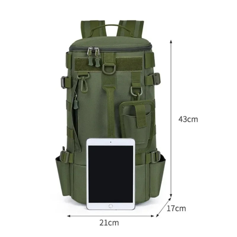 Multifunctional Fishing Backpack Large Capacity Rod Storage