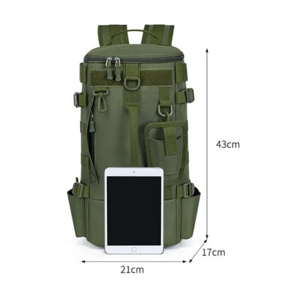 Multifunctional Fishing Backpack Large Capacity Rod Storage