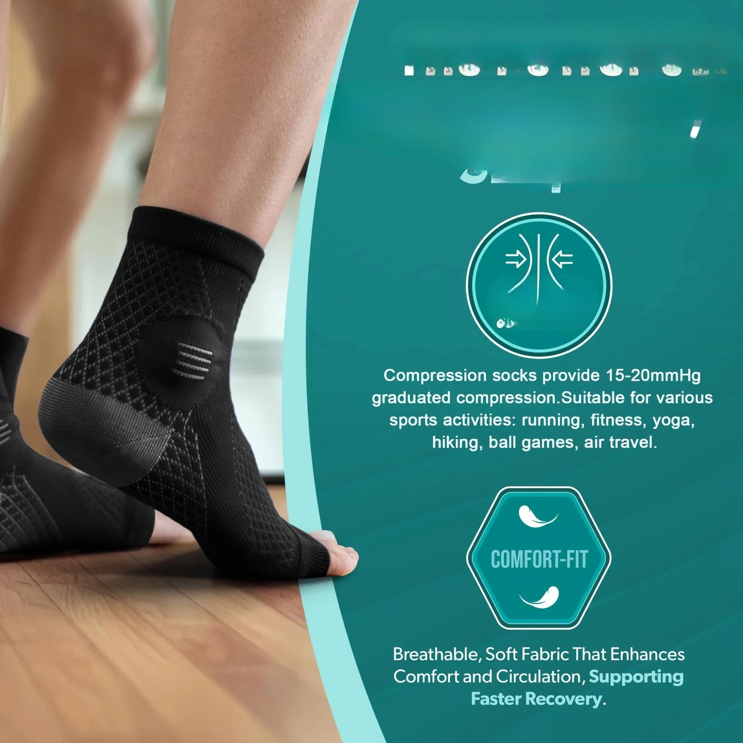 Compression Socks with Arch Support