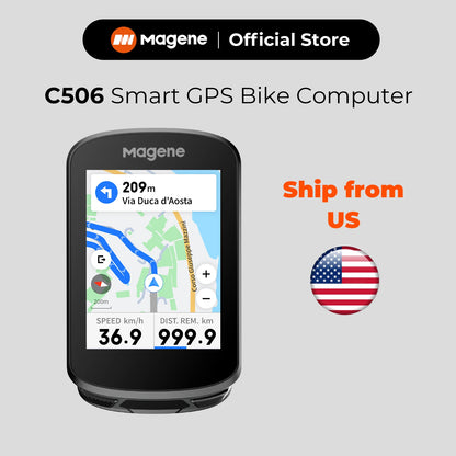 Magene GPS Bike Touchscreen Navigation
