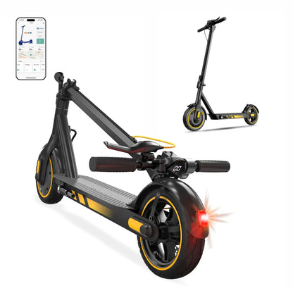 500W Electric Scooter Dual Motor 25MPH 10'' Air Tires