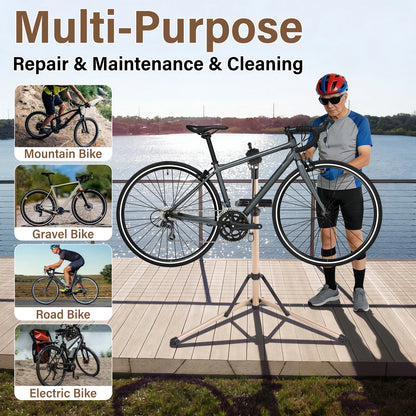 Bicycle Repair Stand with Quick Release  Aluminum Alloy Heavy Duty
