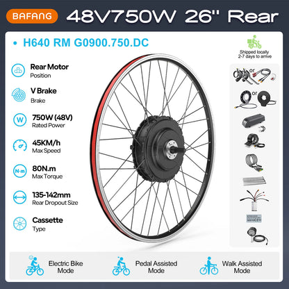 [On Sale ] Rear Motor Wheel Hub Drive 26 Inch