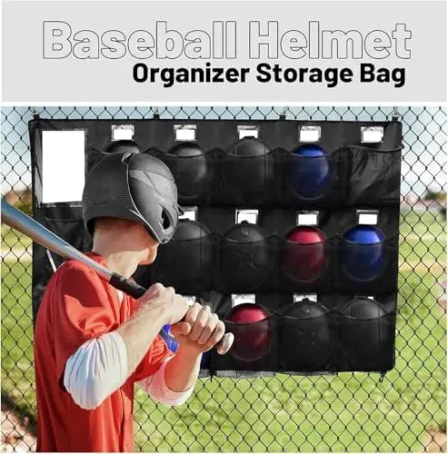 Dugout Organizer Helmets Gloves Balls Storage