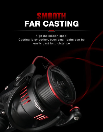 Spining Reel Ultralight Carbon Fiber Freshwater Saltwater Fishing