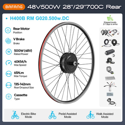 [On Sale ] Rear Motor Wheel Hub Drive 26 Inch