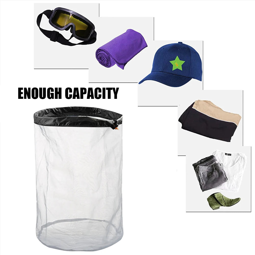 Portable Waterproof Drawstring Travel Sundry Bag
