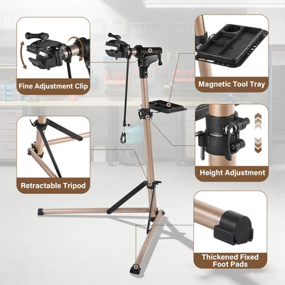 Bicycle Repair Stand with Quick Release  Aluminum Alloy Heavy Duty