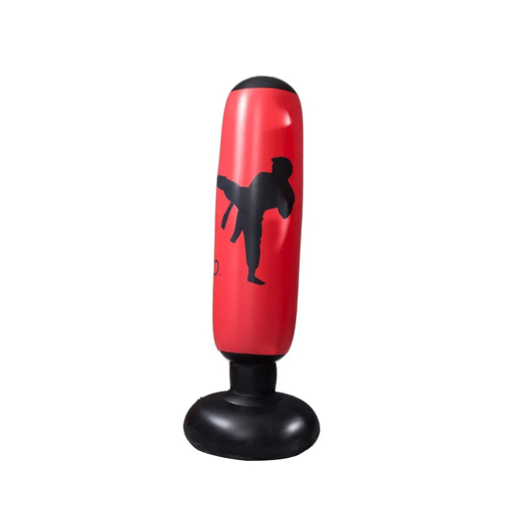 Inflatable Boxing Bag Punch Kicking Sandbag