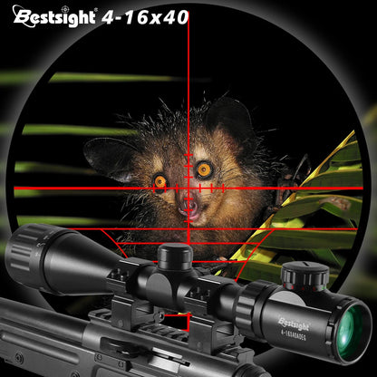 Hunting Scope Red&Green Dot Illuminated Sight