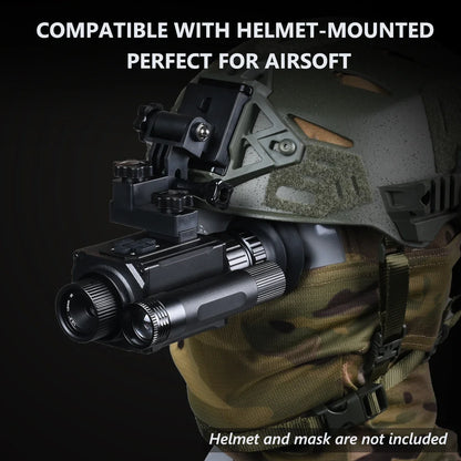 Helmet Night Vision Long-Distance Hunting Goggles Telescope