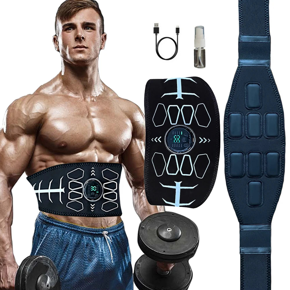 Abdominal Toning Belt Muscle Stimulator Fitness Equipment