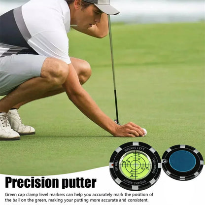 Golf Ball Marker High Precision Round Green Reader