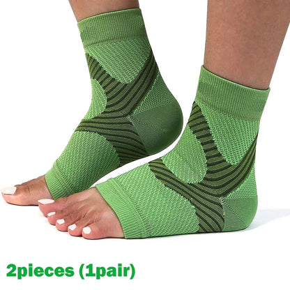 Plantar Fasciitis Splint Night Compression Sock Heel Supports