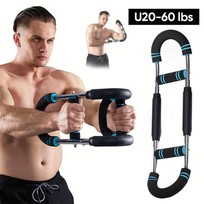 Resistance Bar for Forearm, Triceps & Chest Workout
