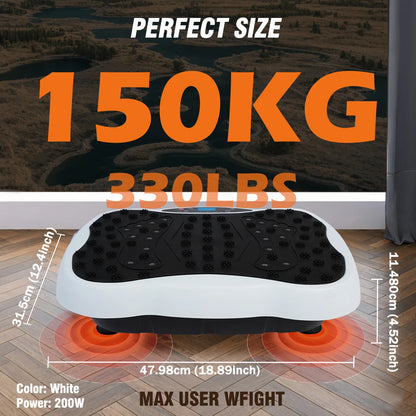 Full-Body Vibration Plate Weight Loss Remote Control