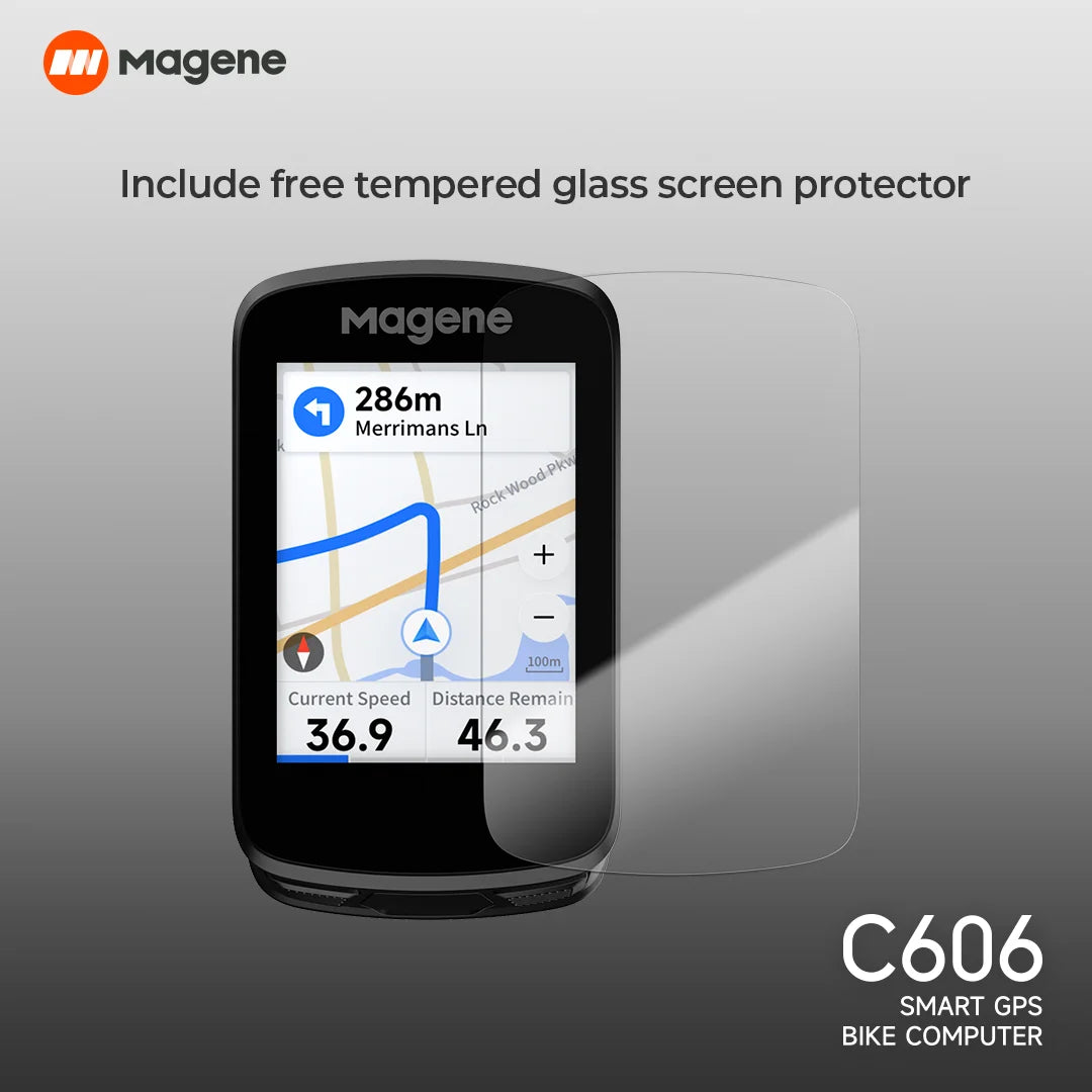 Touchscreen GPS Bike Computer Navigation Speedometer