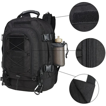 Extra Large Tactical Backpack Outdoor Water Resistant