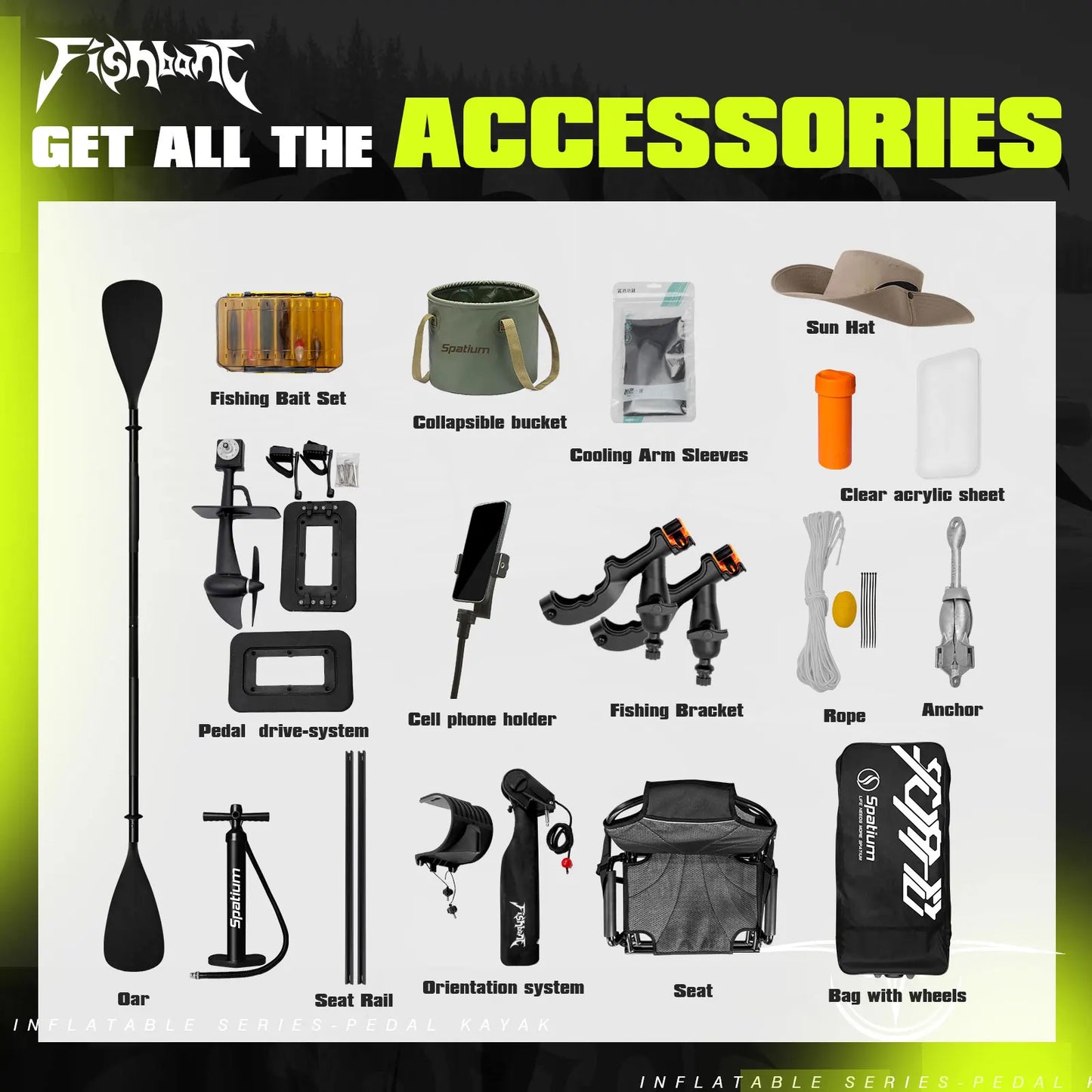 Fishing Kayak Pedal Drive Power Orientation System